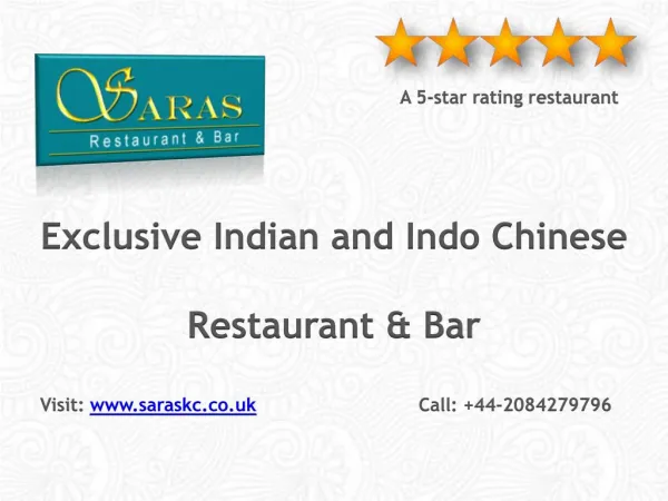 Saras Indian and Indo Chinese Restaurant Harrow | Indian Restaurant & Bar | 020-8427-9796