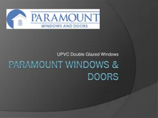 UPVC Double Glazed Windows - slide 1