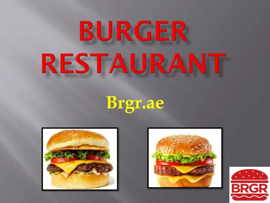 burger restaurant