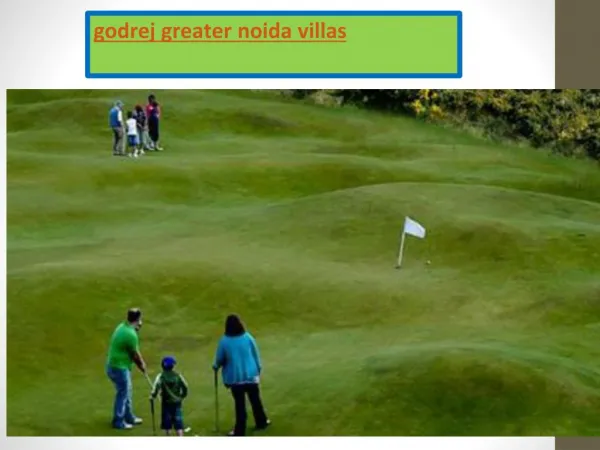 godrej golf link greater noida