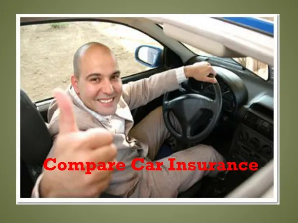 Guide to comparing Car Insurance Policies