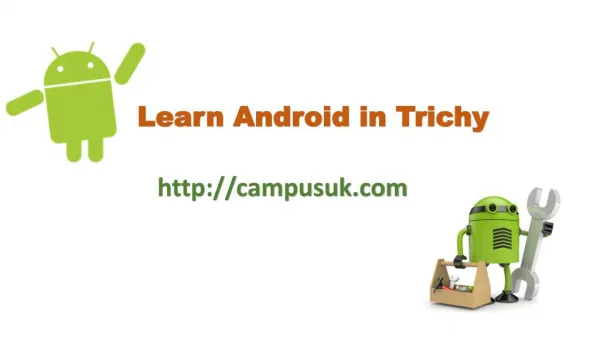 Learn Android in Trichy