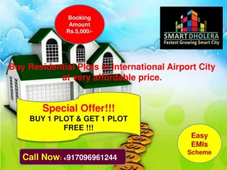 Buy plots in Dholera smart city