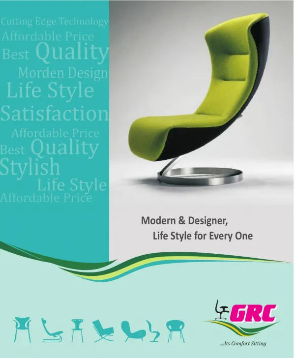 GRC system–Office, restaurant & bar furniture, chair manufacturer