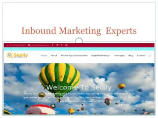 Inbound Marketing Experts - slide 1