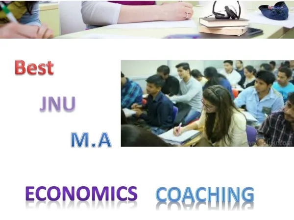 Best JNU MA Economics Coaching