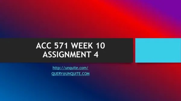 acc 571 week 10 assignment 4