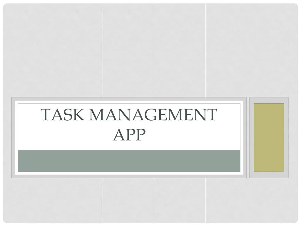 task management app