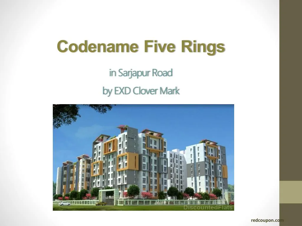 codename five rings in sarjapur road by exd clover mark