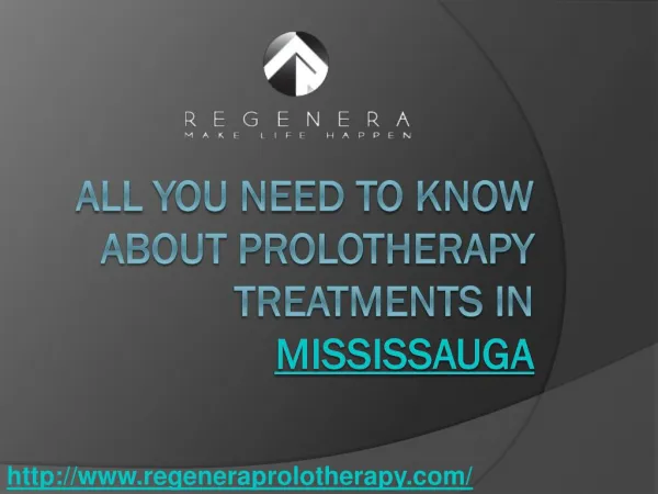 All You Need To Know About Prolotherapy Treatments In Mississauga
