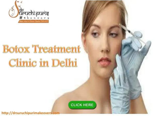 Botox treatment clinic in Delhi