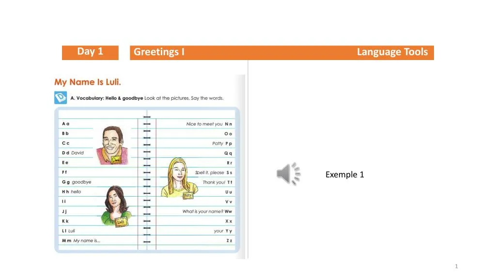 greetings i language tools