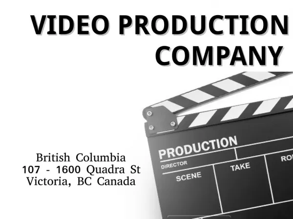 Creative video production Company in Vancouver