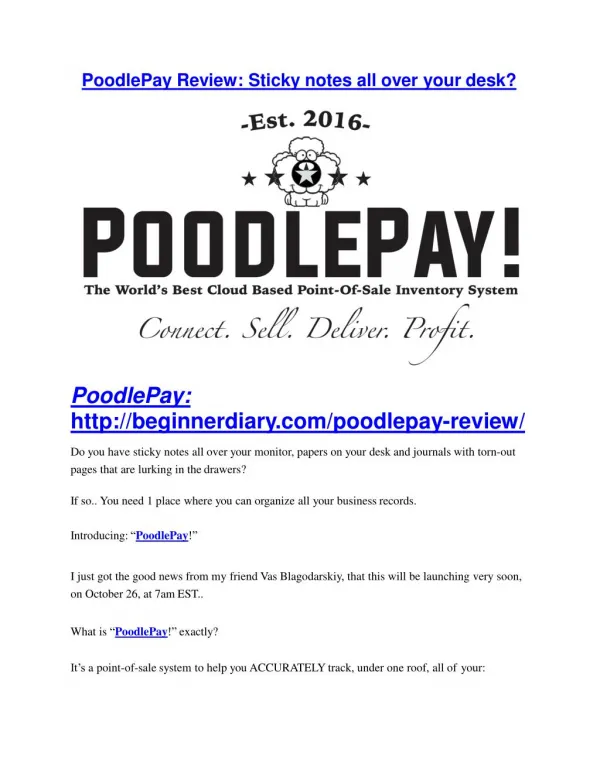 PoodlePay review - PoodlePay (MEGA) $23,800 bonuses