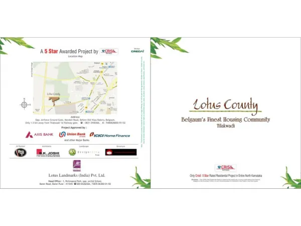 Lotus county ongoing residential projects for 1bhk 1.5bhk 2bhk 3bhk &amp; 4 BHK | LLIPL