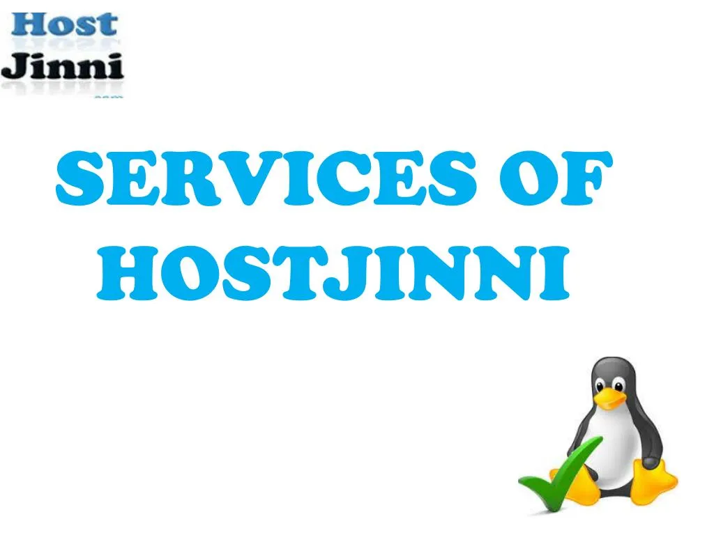 services of hostjinni