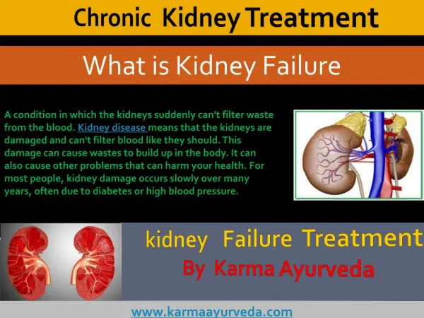 Chronic kidney failure