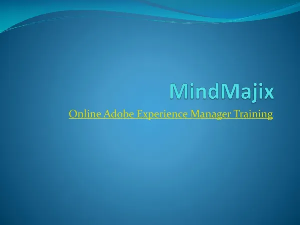 Build Your Career With Adobe Experience Manager Training