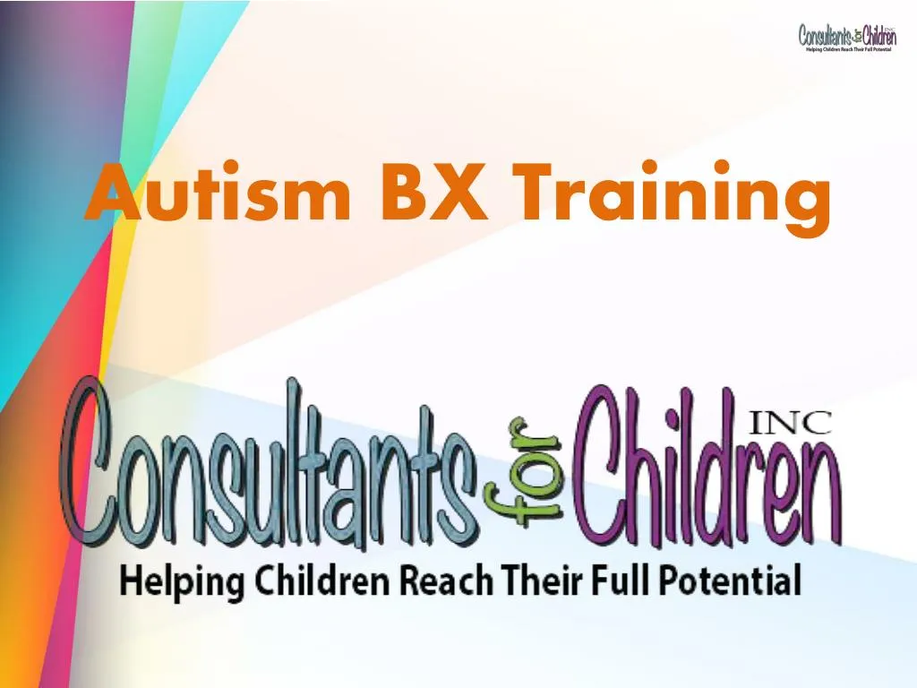 autism bx training