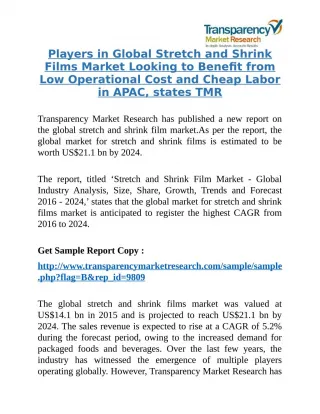 Stretch and Shrink Film Market - slide 1