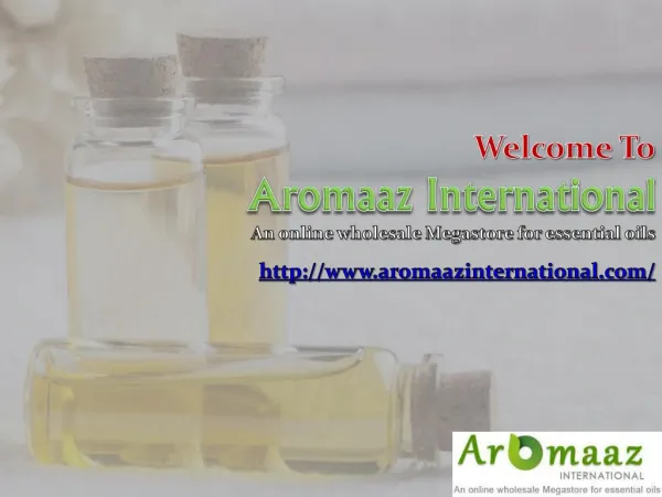 Aromaazinternational.com: Buy Online Pure and Natural Essential Oils