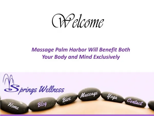 Massage Palm Harbor Takes Your Body And Soul To The Extreme Level Of Relaxation