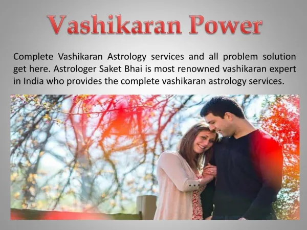 Benefits of Vashikaran Astrology