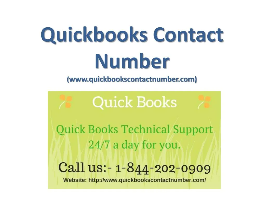 quickbooks contact number www quickbookscontactnumber com