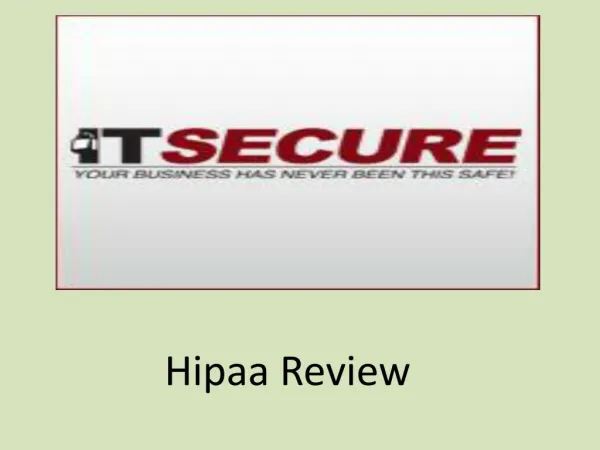Hipaa Review