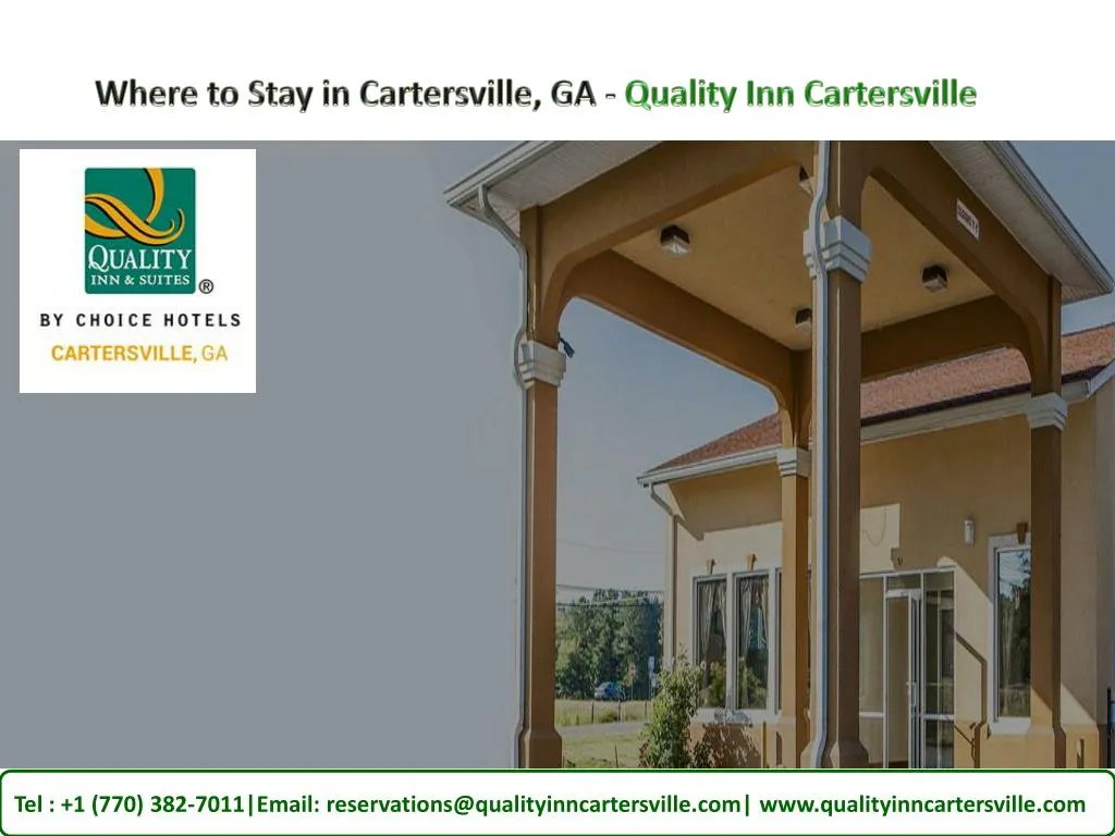 where to stay in cartersville ga quality inn cartersville