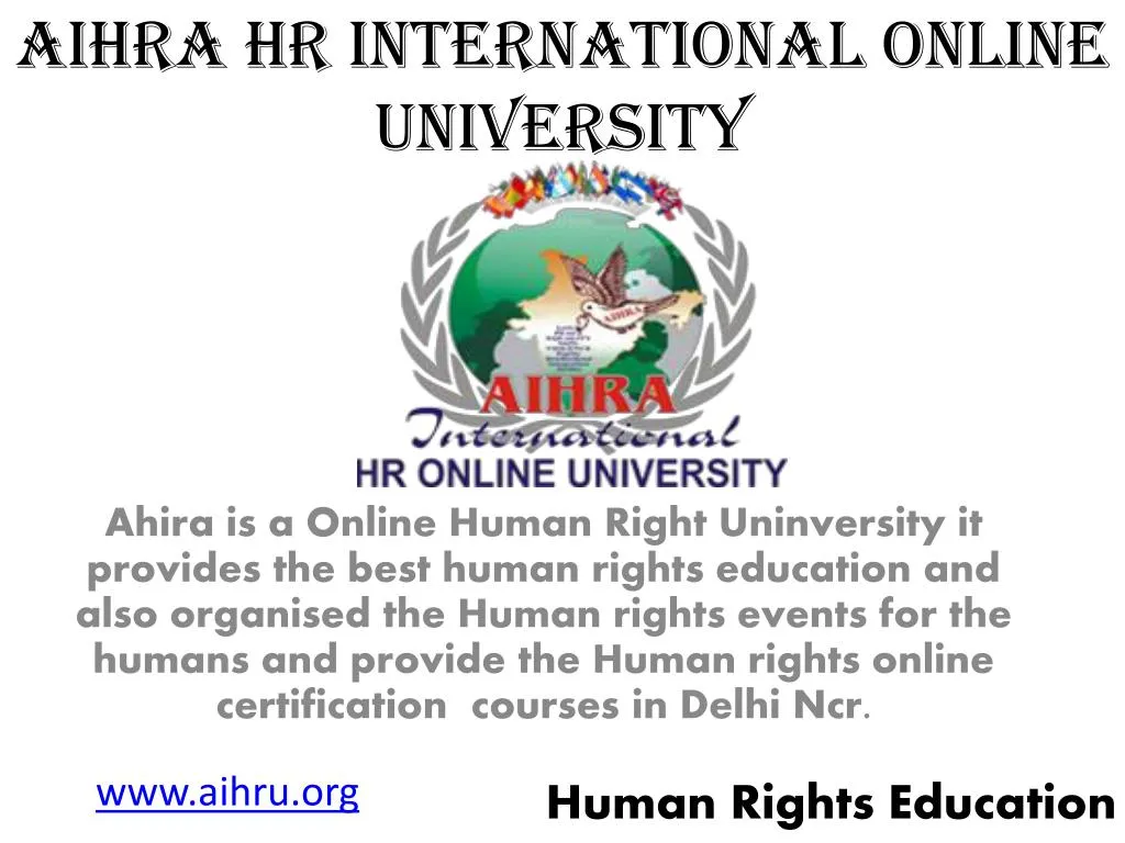 aihra hr international online university
