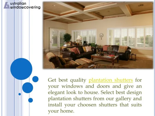 Good looking blinds and shutters in melbourne
