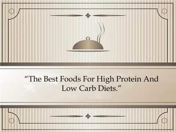 The Best Foods For High Protein And Low Carb Diets |Invisible Kitchen- Hong Kong