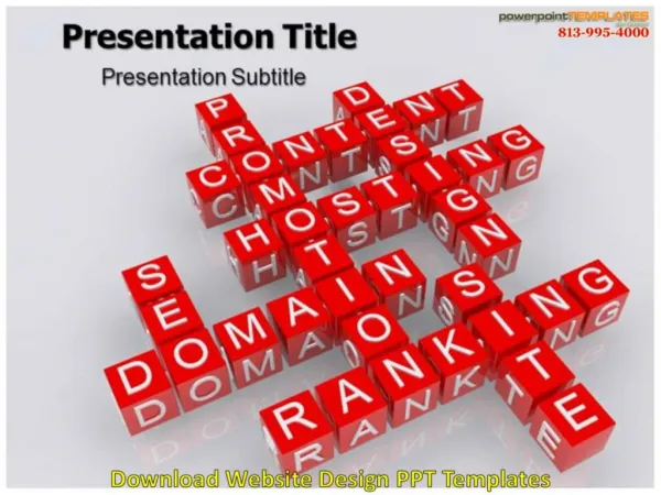 Download Website Design PPT Templates