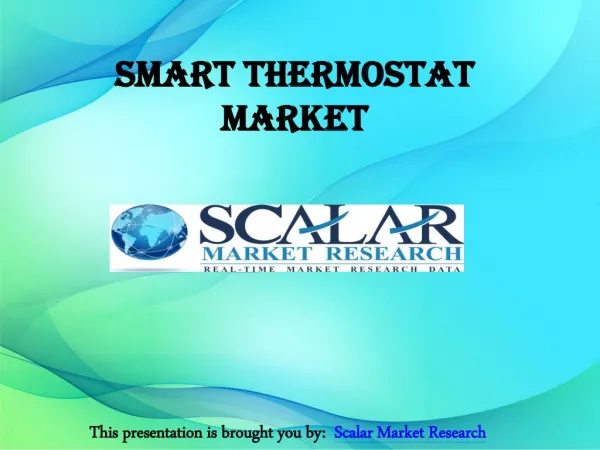 Smart Thermostat market