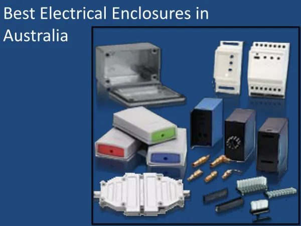 Best Electrical Enclosures in Australia