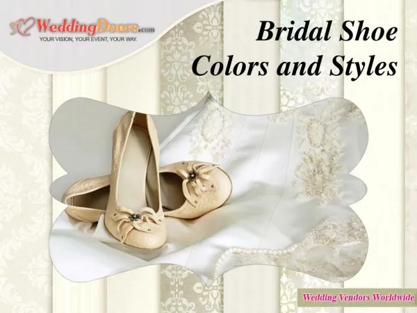Best Tips for Choosing Your Best Wedding Gowns and Best Shoes