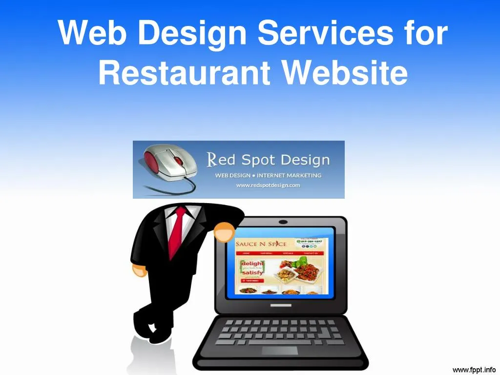 web design services for restaurant website
