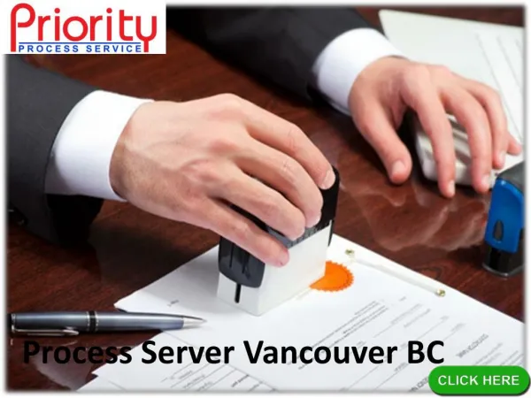 Process Server Vancouver BC