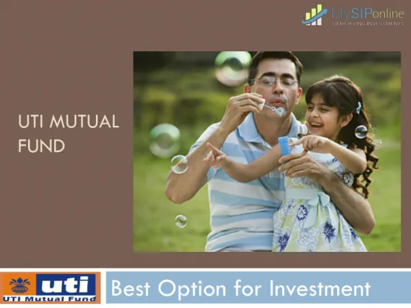 All about UTI mutual funds