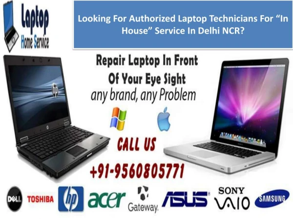 Laptop Service Provider In Delhi Noida Gurgaon - LaptopHomeService
