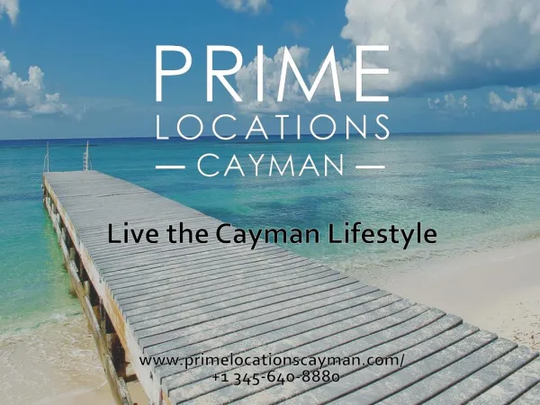 How to sell Cayman property and make a good profit.