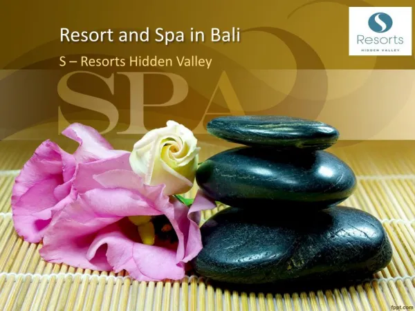Find best resort and spa in Bali