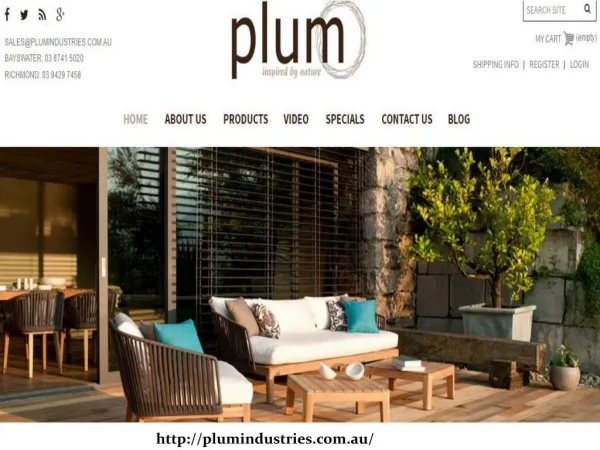Buy Outdoor Furniture Melbourne