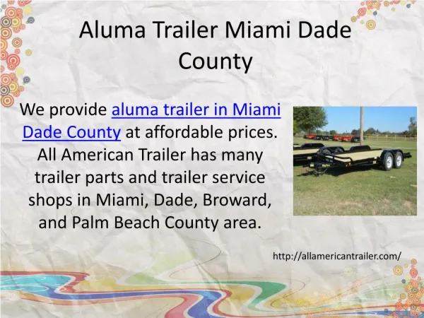 Dump Trailer South Florida