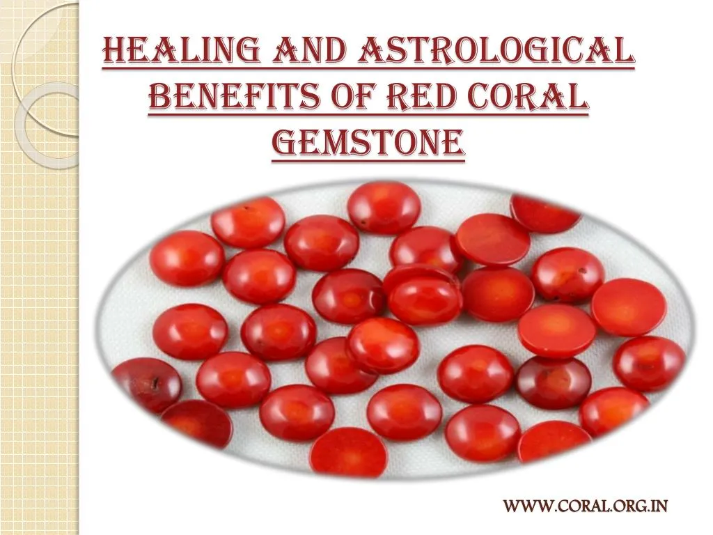 healing and astrological benefits of red coral gemstone