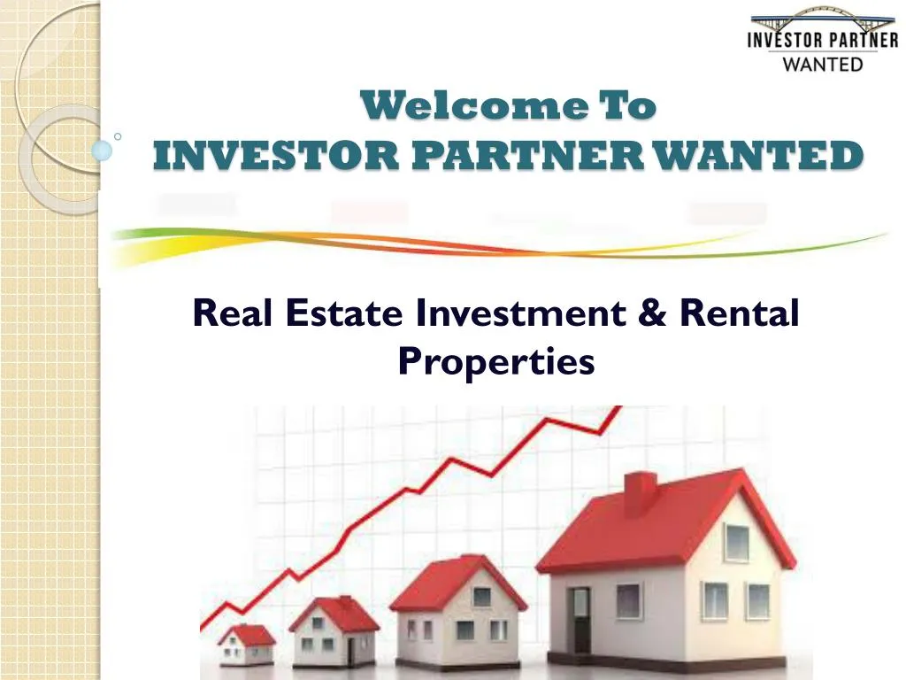 welcome to investor partner wanted