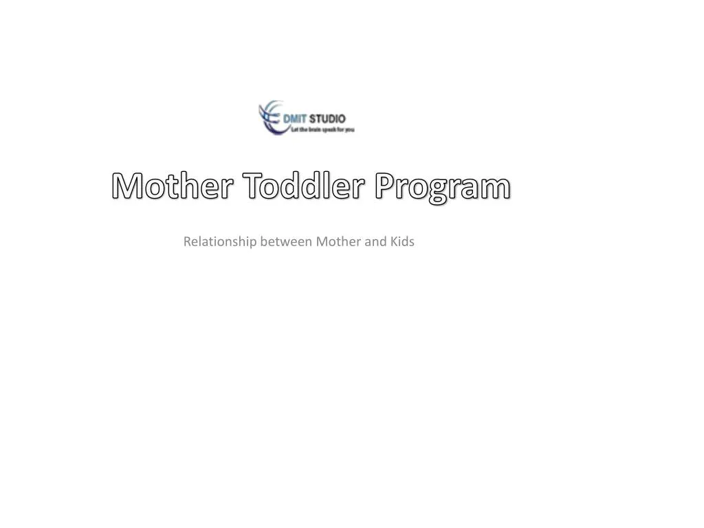 mother toddler program