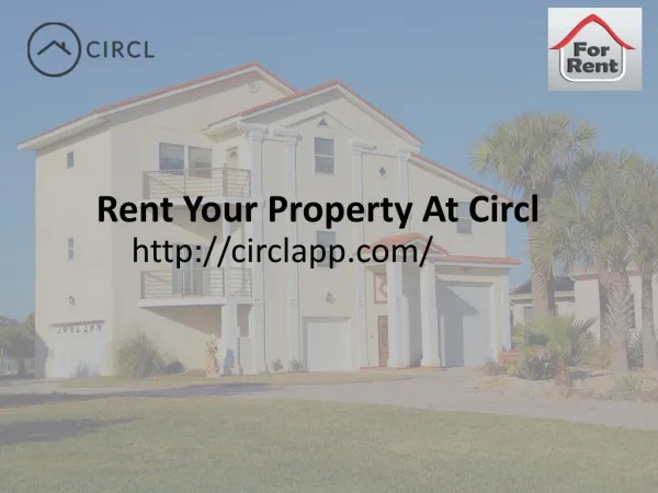 Rent Your Property At Circl | Toronto Ontario Canada