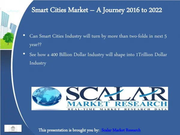 Analysis of the Global Smart City Market